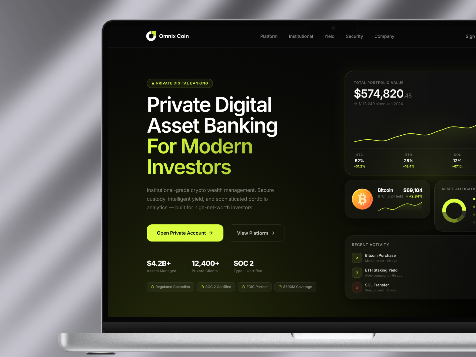 Example of Landing Page Design