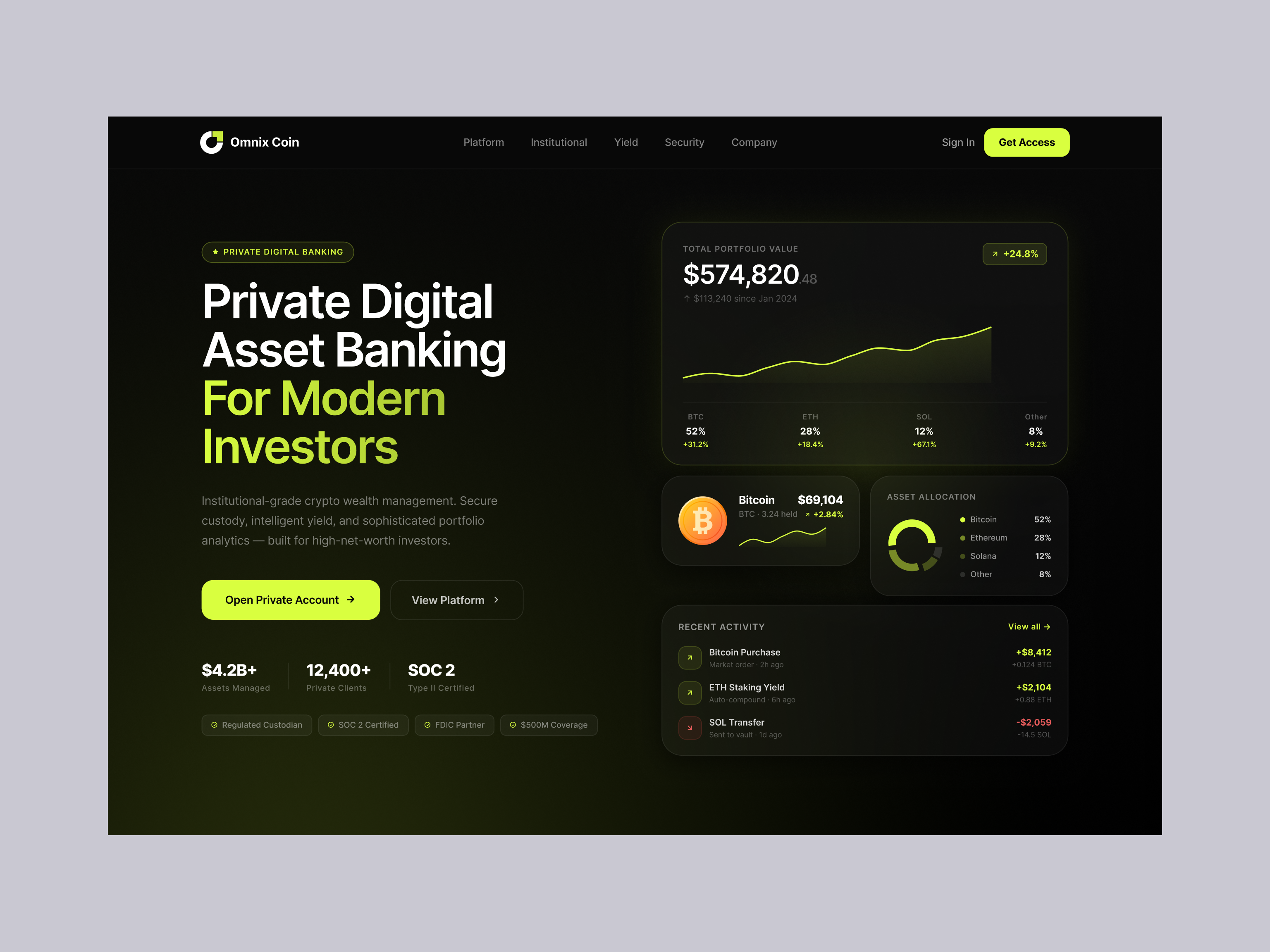 Example of Landing Page Design