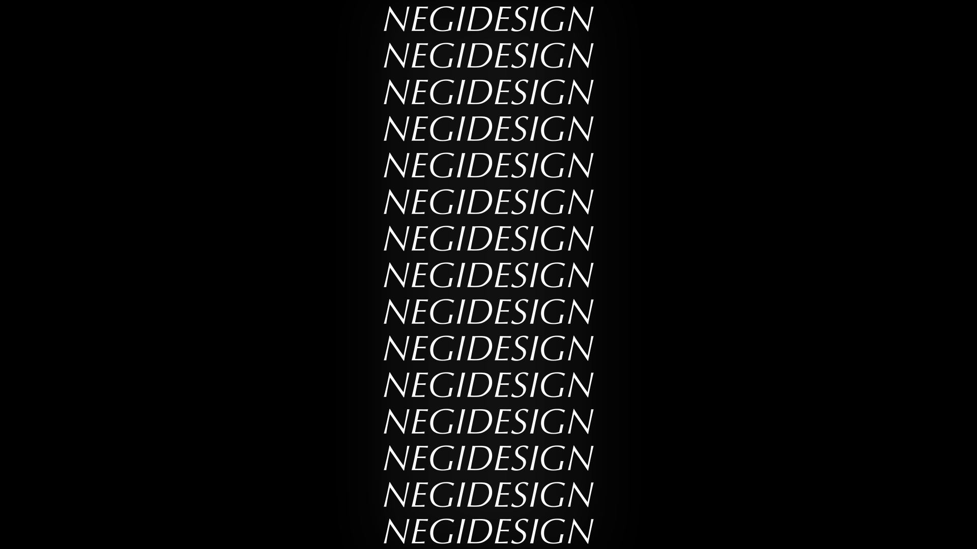 Organic Typography Motion Study — From Negi Design