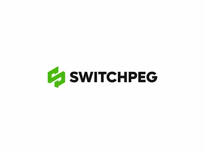 SP monogram black branding design green lettermark logo logo design minimal minimalist monogram simple sp sp lettermark sp monogram switch symbol