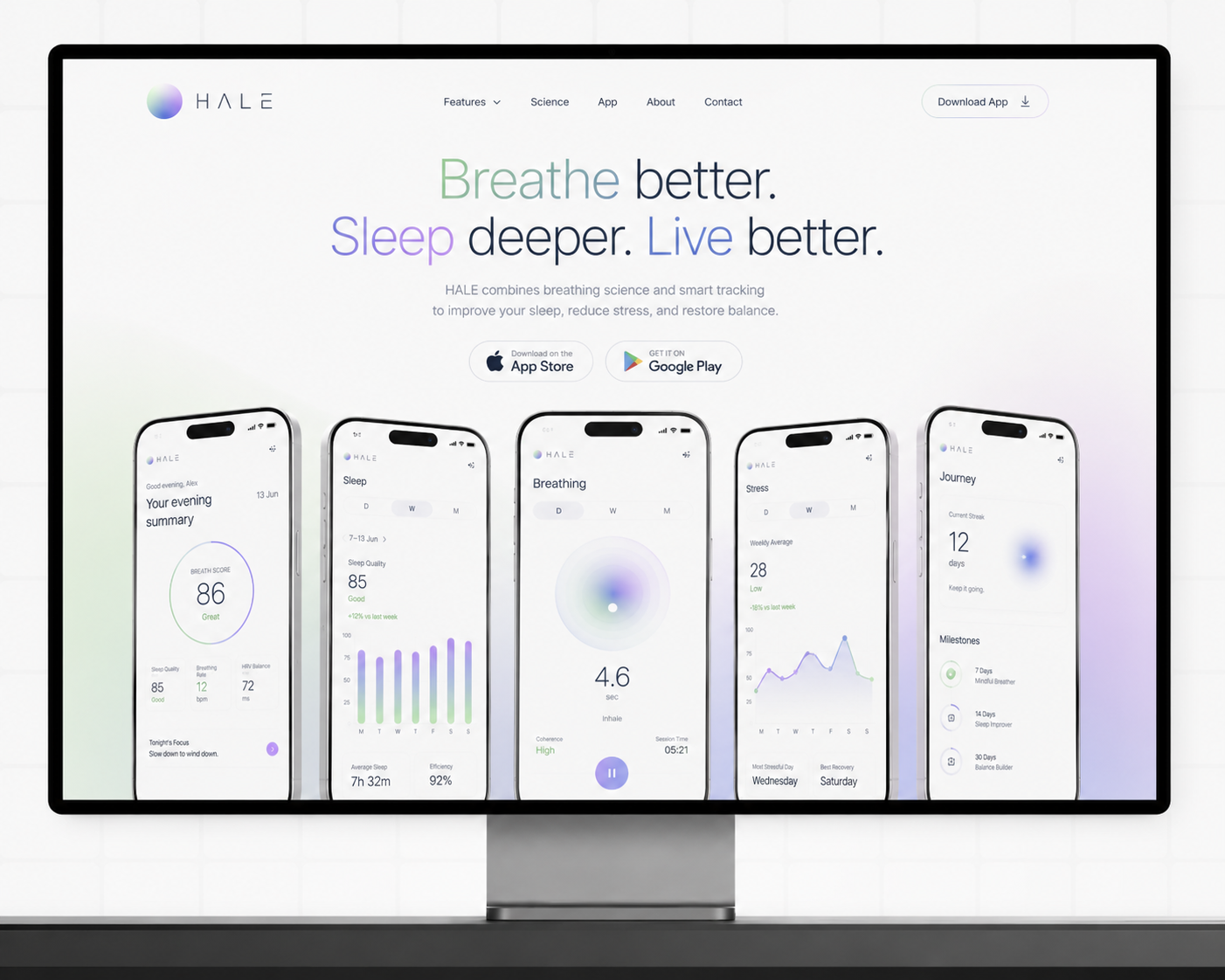 Example of Figma Website Design (10 Pages)