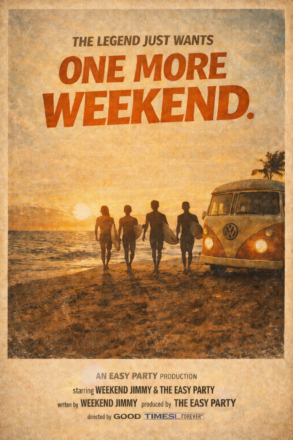 The Easy Party - Tour Promotion Posters branding design graphic design