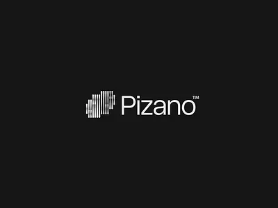 Pizano - Logo Design brand design branding consulting ia ia startup logo logo design tech tech startup