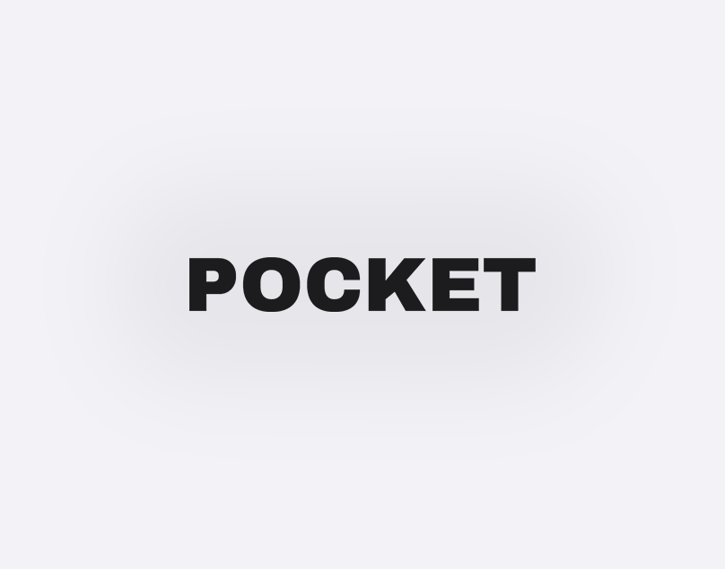 POCKET branding graphic design logo