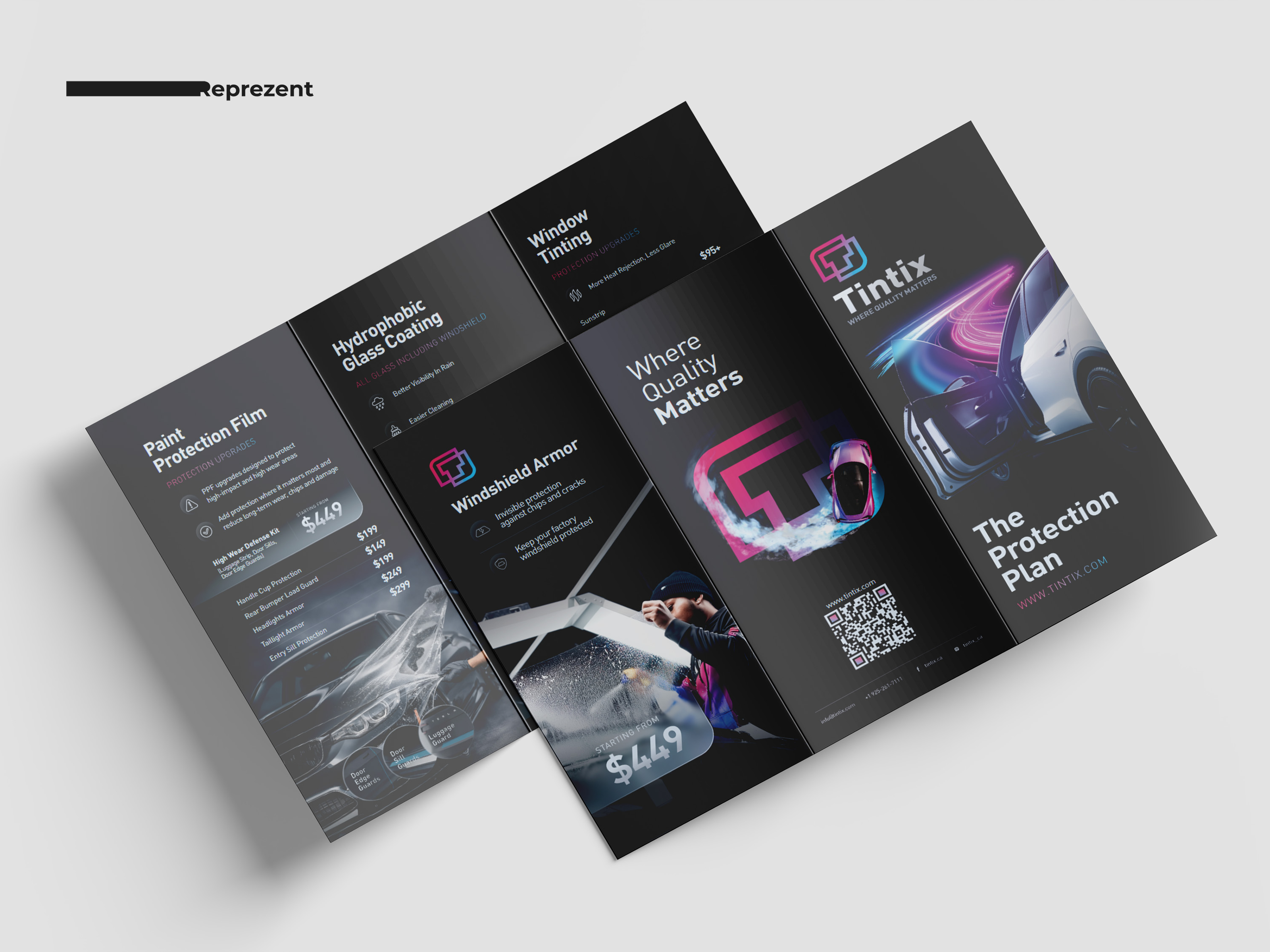 Brochure Design | Trifold ai business company presentation deck design design google slides graphic design keynote pitch deck pitch deck design power point powerpoint presentation presentation design presentation layout pricelist typography