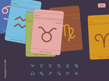 Phosphor 2.2 WIP: Zodiac