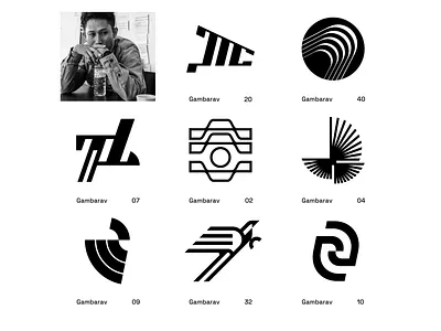3 Years of Logo Exploration architectural logo branding graphic design lettermark logo logoarchive logomark monogram