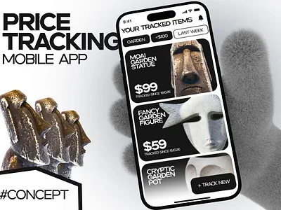 Finance Mobile iOS App Design ai app android app app ui assistant chatbot dashboard dashboard design design finance finance app fintech ios mobile mobile app portfolio price tracking app tracking app ui ux