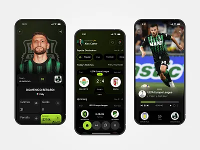 Football App – Live Match App UI football football app game ios live score app live streaming app mobile app mobile app design oripio premier league product design scoreboard soccer sport sports sports app streaming ui design ux design world cup