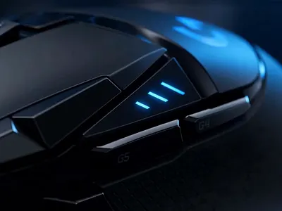 Logitech G502 — Futuristic Gaming Commercial 3d ai ai art animation cgi design gpt image illustration motion graphics