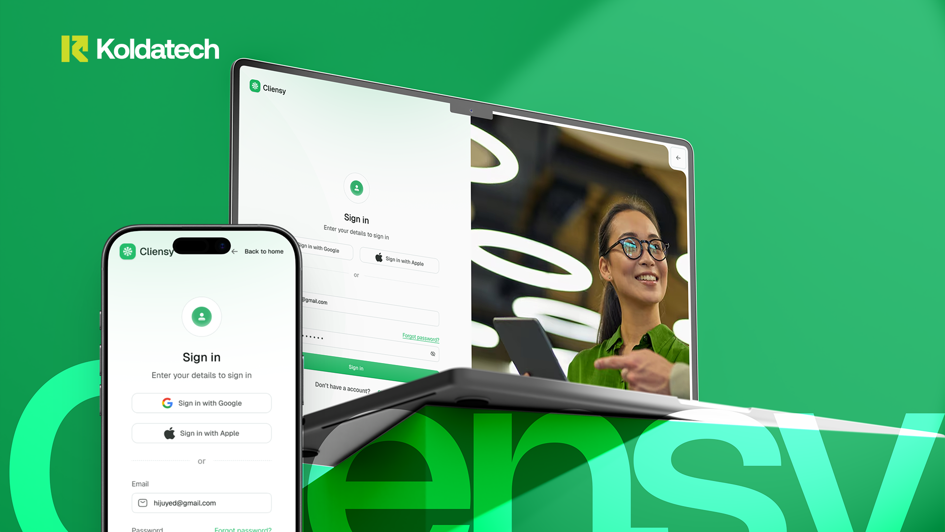 Example of Modern Business Operating System   UI/UX