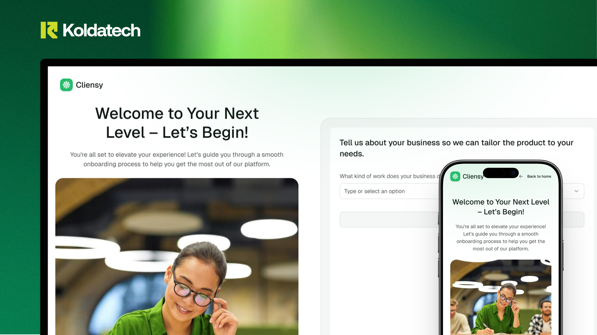 Example of Modern Business Operating System   UI/UX