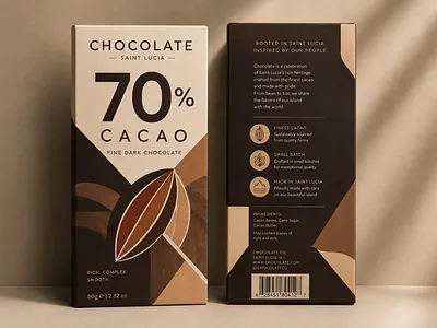 Premium Dark Chocolate Packaging Design brand identity branding design brown aesthetic cacao branding chocolate bar design chocolate branding chocolate packaging clean design creative packaging elegant design fmcg branding food packaging design logo design luxury packaging minimal design modern branding package design premium packaging product packaging visual identity