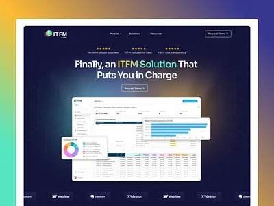 ITFM development saasdesign website