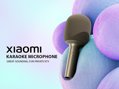 3D Model for Xiaomi 3d 3d model 3d modeling karaoke mic microphone modeling xiaomi