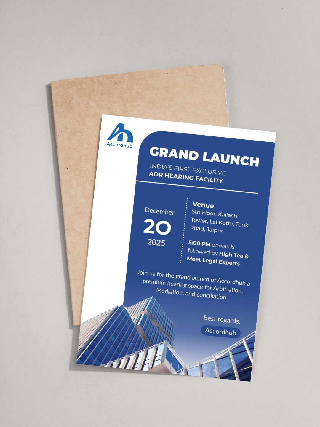 Invitation Card branding graphic design typography vector