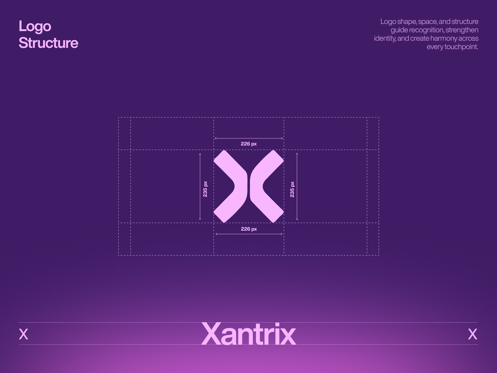 Xantrix - Modern Logo Structure Design
