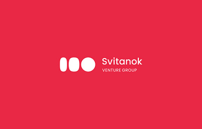 Svitanok Logo Animation branding circle design finance graphic design identity logo logo design red round venture