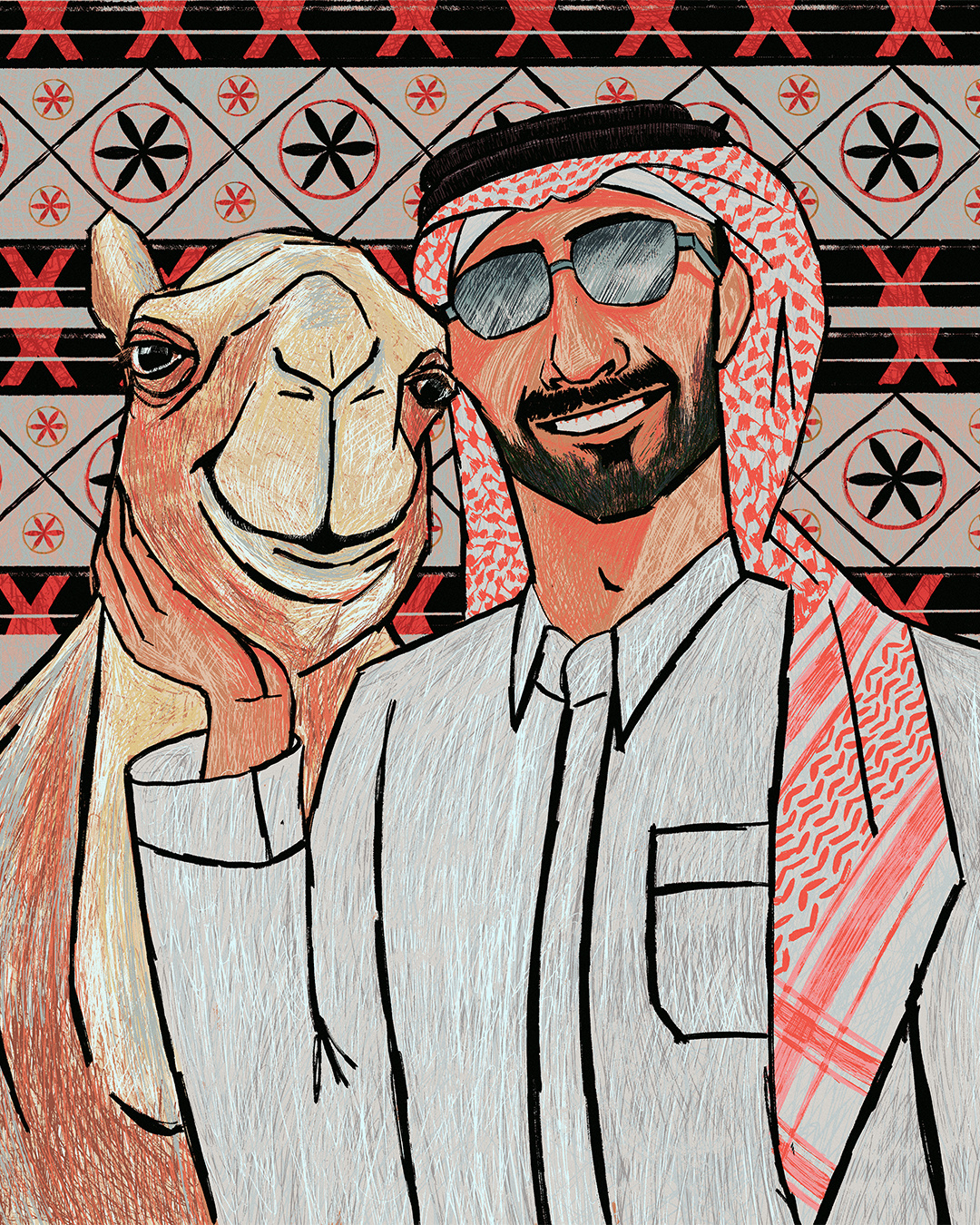 SAUDI Artworks by Tarafa Mhfoud™ animation branding graphic design illustration ksa logo motion graphics typography ui ux vector سعودي نجدي