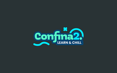 Confina2 brand branding color confina2 confinados design logo streaming