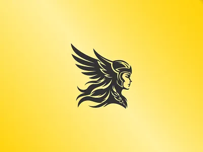 Valkyrie Logo For Sale. agency angel armor britannia face female for sale logo sale minimal logo simple sword unique valkyrie valkyrie logo for sale viking warrior wing