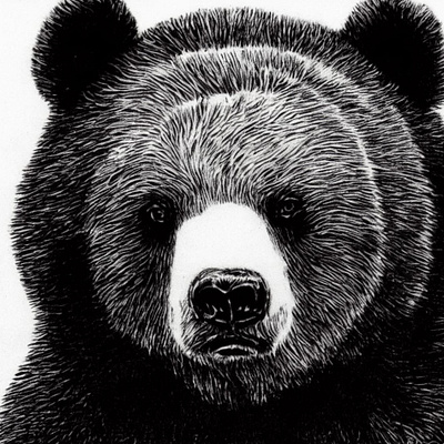 A Bear Looking at You 2d art artwork conanjett concept design digital drawing illustration