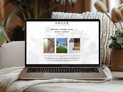 Mille Atelier // Web Design web wordpress
