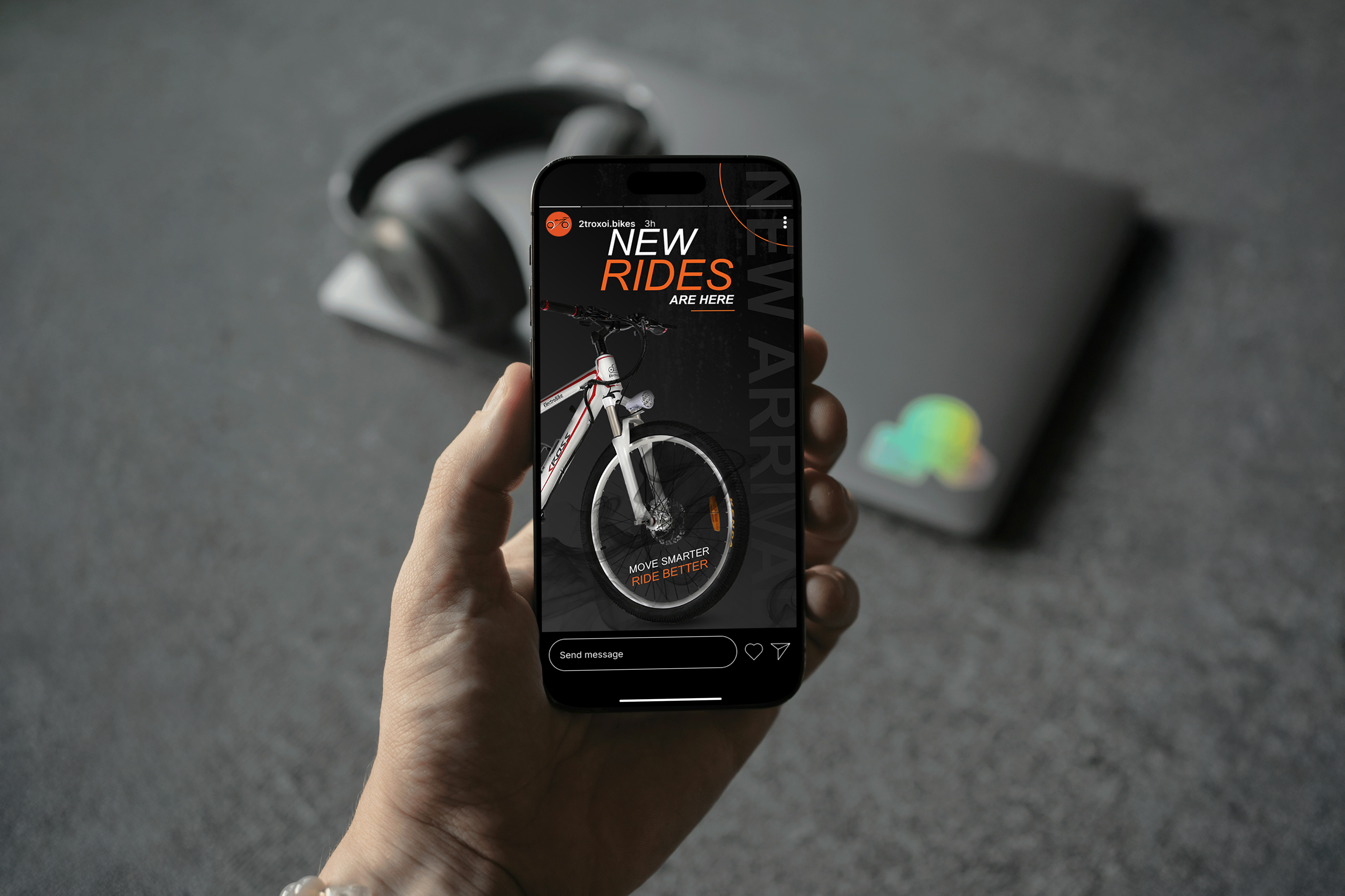Bike Brand Social Media Concept