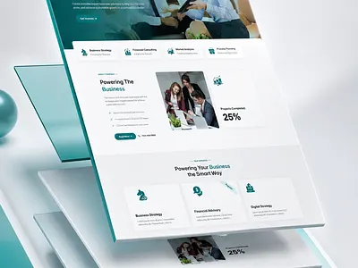 Business Consulting Website – Clean Corporate UI Concept 2026 advisor branding business business website inspiaration consulting corporate design inspiaration figma finance firm inspiaration it firm tax trade tranding ui website