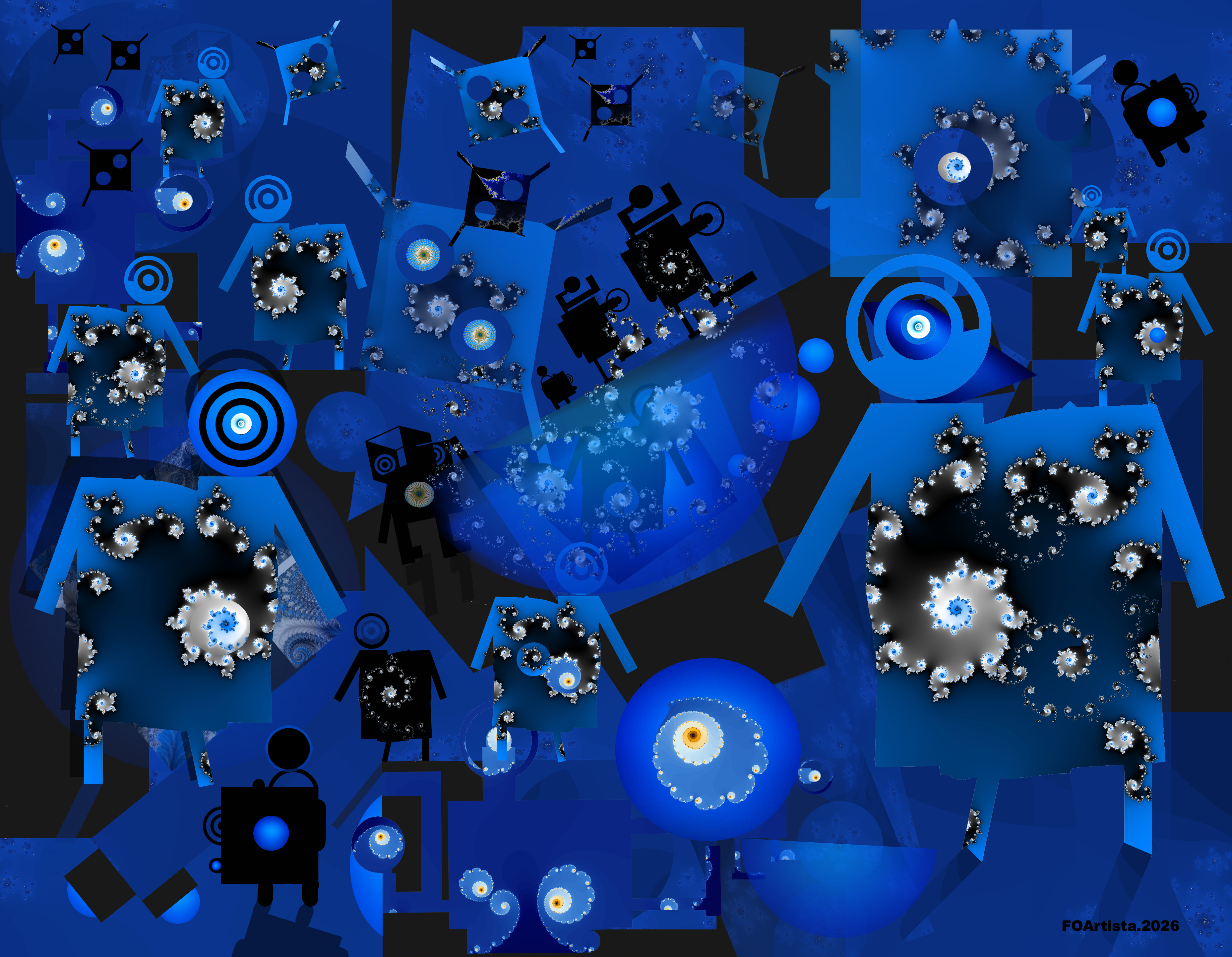 Blue Velvet Figures from night