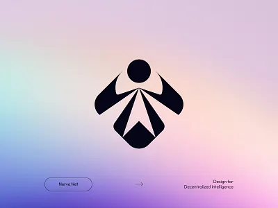 Nerve Net | Architectural Biology in Identity ai ai branding ai logo brand design brand identity branding decentralized intelligence design geometric logo minimal modern logo negativespace