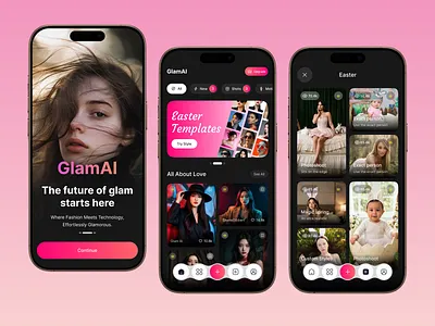 DreamLook – AI Fashion Creator App ai generator ai powered photo editor app ai video enhancer app beauty ai beauty app design beauty app ui design cosmetics app edit video fashion app image editor image generation app makeup app mobile app mobile app design next gen app design photo editing video app video editing video maker web