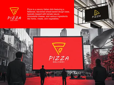 Clean Simple Monogram P Logo Design Pizza Icon app branding burger creative design food graphic design illustration letter p logo logo design logotype luxury minimalist modern monogram pizza simple typography vector