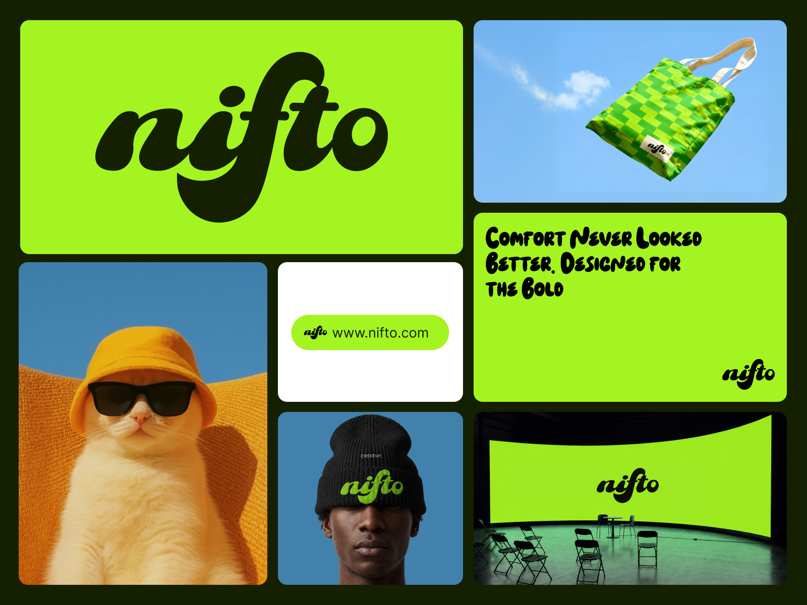 Example of Nifto - Bold Fashion Brand Identity & Logo Design