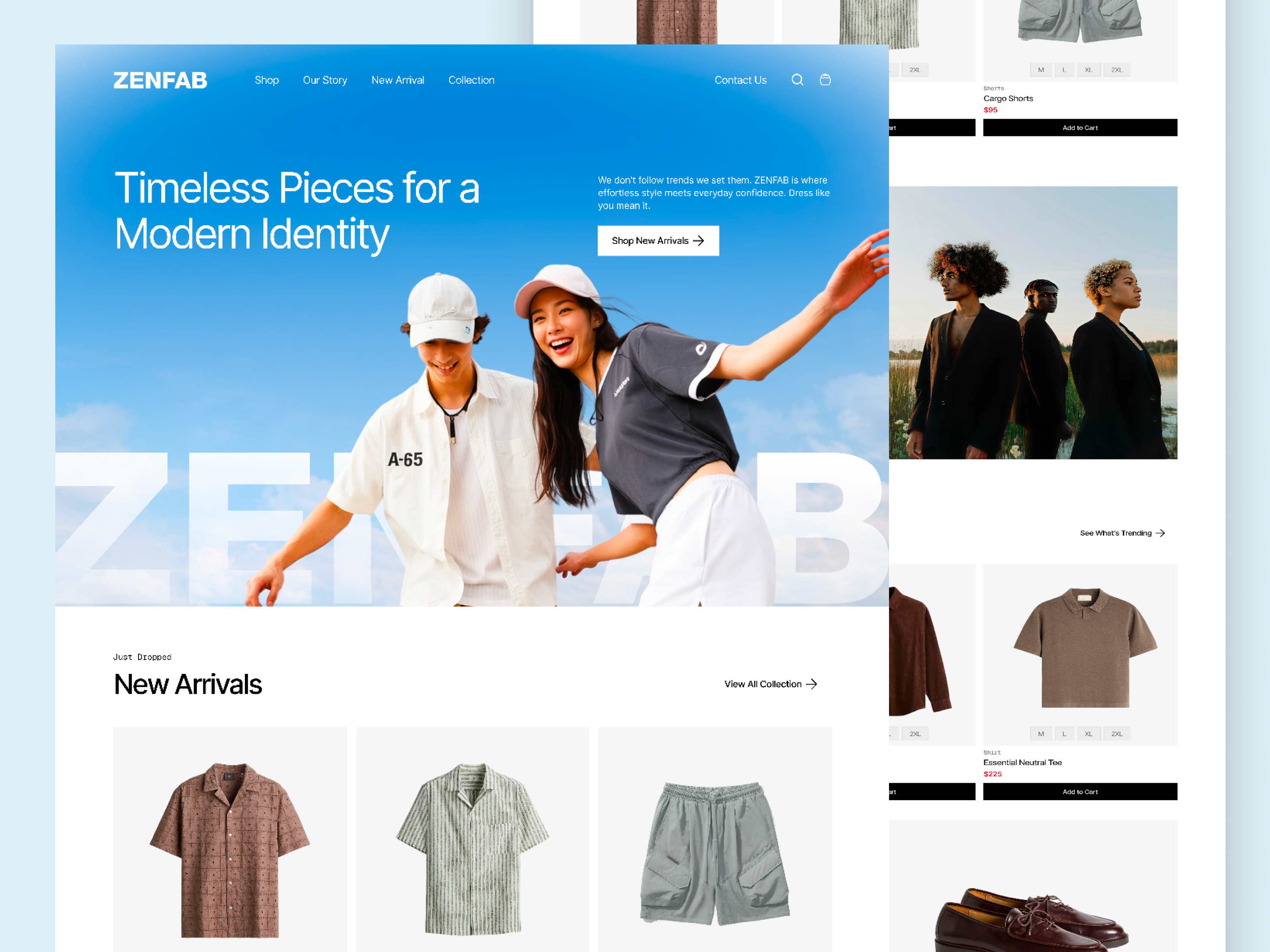 Modern Fashion Landing Page UI Animation | Website Interaction animated ui clean ui ecommerce ui ecommerce website fashion brand fashion website glassmorphism interaction design landing page minimal ui modern ui motion design ui animation ui design user interface ux design web animation web ui website animation website design