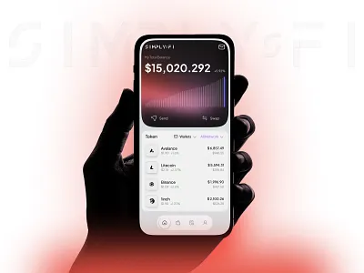 Crypto Wallet Mobile App (iOS UI/UX) crypto mobile app crypto wallet finance app fintech app fintech mobile ios app mobile app design ui web3 web3 wallet app