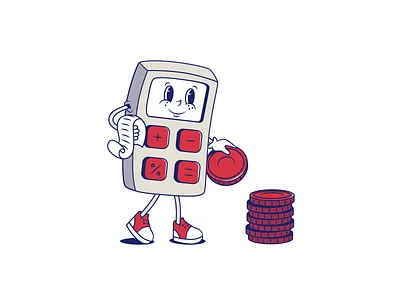 Calculator Adds up Money Animation animation budgetinganimation calculatoranimation datavisualization design financialanimation fintechdesign graphic design illustration moneyanimation motiondesign profitvisual revenuegrowth savingmoney vector