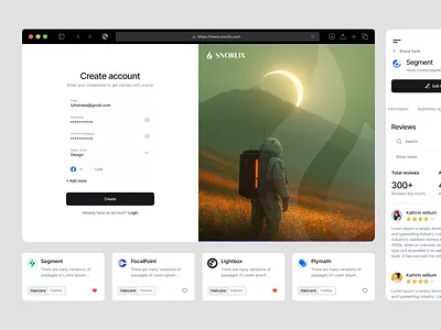 Create Account account creation create account product product design sign in sign up ui uidesign uiux user interface design ux design