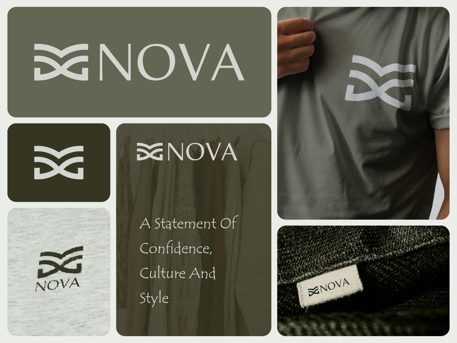 Example of Luxury Fashion Logo & Clothing Branding