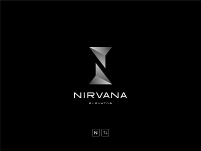 Nirvana Elevator Logo Design brand branding graphic design logo logo design visual identity