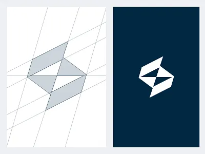 Abstract Letter S Mark for Tech & Digital Platform abastract logo brand identity branding custom logo geometric logo graphic design letter s logo lettermark logo logo design minimalist logo monogram s logo s s logo visual identity