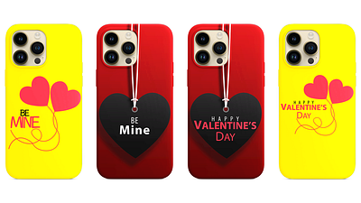 Valentine's Phone Cover 3d animation app branding design graphic design illustration logo love motion graphics package design phone cover typography ui ux valentine vector