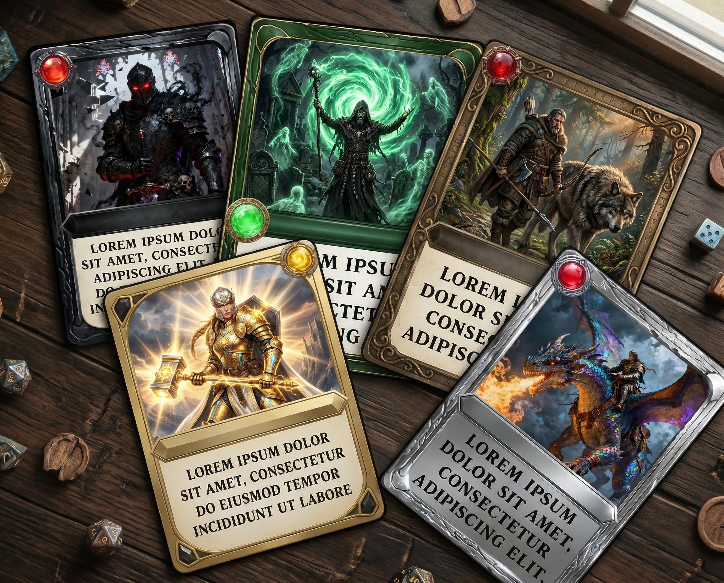 Example of Fantasy Tcg Card Design