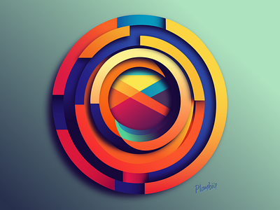 Circle adobeillustrator branding design graphic design illustration logo typography ui ux vector