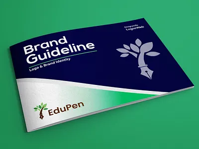 EduPen logo – Brand Identity - Brand Guidelines app icon best logo bestlogo brand identity branding edu logo educare logo education logo education logo idea education pen logo graphic design icon design logo logo design logofolio logooweb modern logo pen logo vectplus