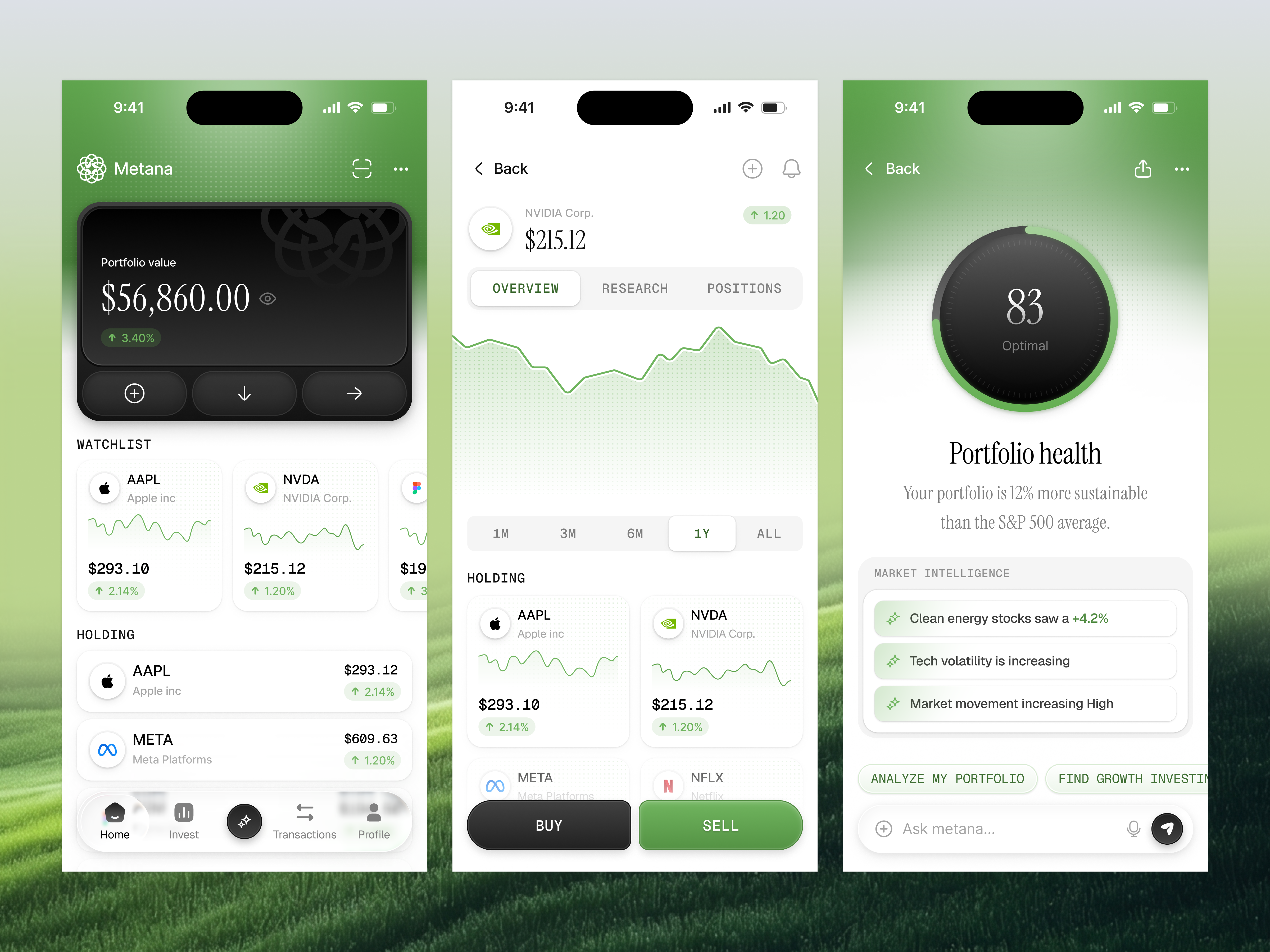 Example of Mobile App Product Design