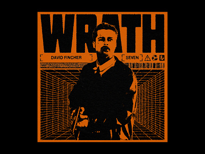 "WRATH" Movie Poster Design branding design graphic design typography