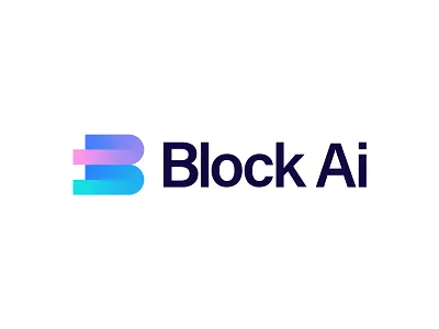 Letter B Logo, Ai Logo, Artificial Intelligence Logo // For Sale ai artificial intelligence b logo b modern logo branding design gradient icon letter b logo design logomark mark saas software startup symbol tech
