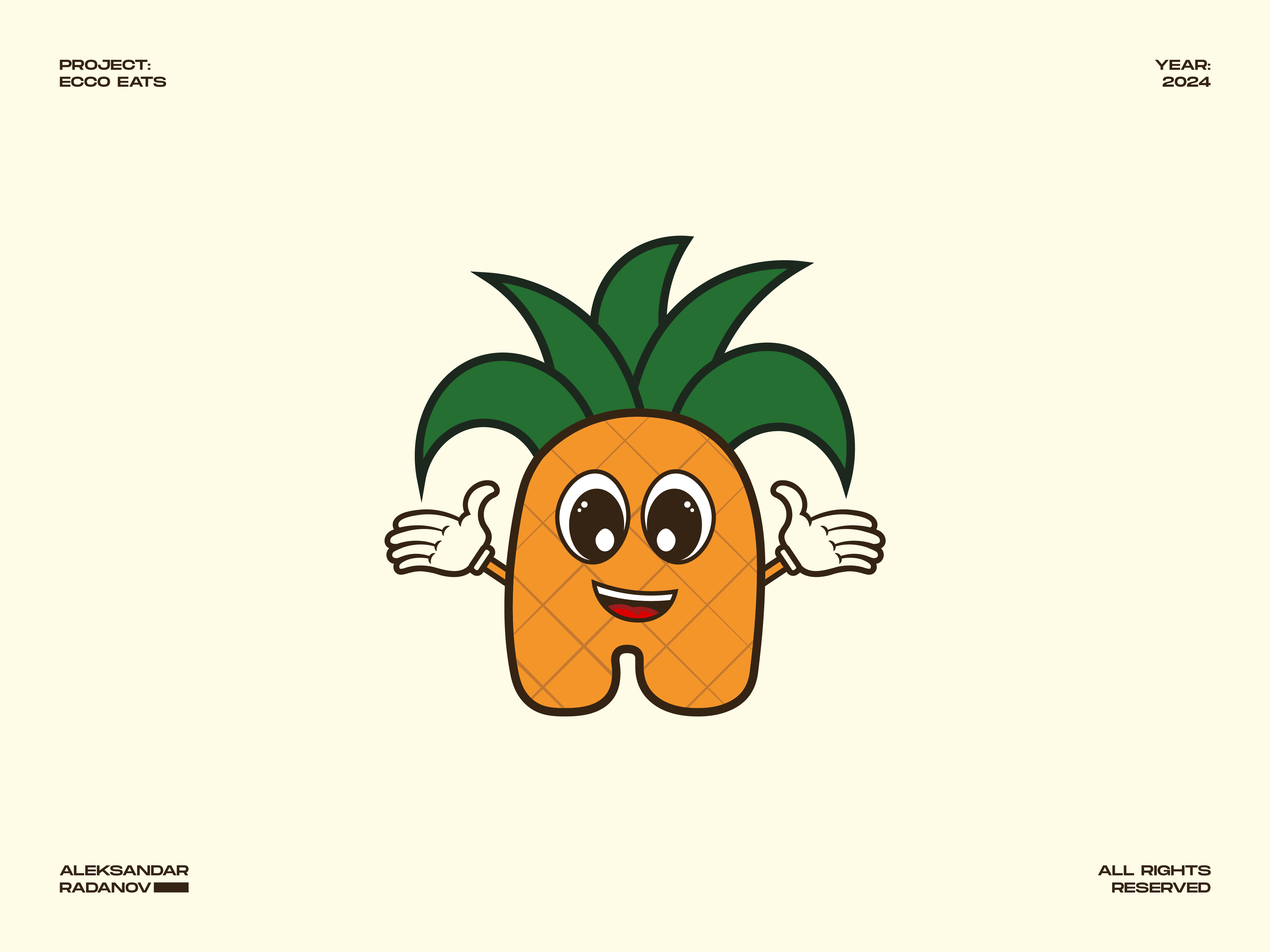 ECCO EATS - Healthy Food Branding branding graphic design logo
