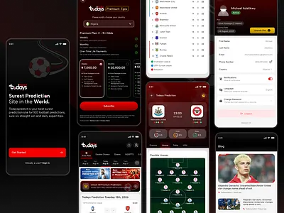 TodaysPredict Mobile App 3d branding graphic design logo ui